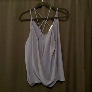 Lush large navy blue tank